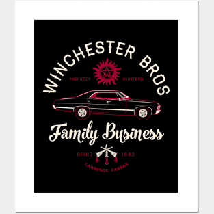 Family Business - Winchester Bros - Occult Horror Posters and Art